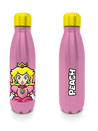 Mario Princess Peach 18oz Metal Water Bottle