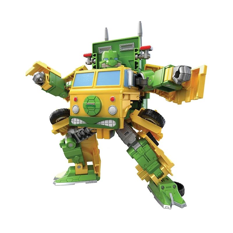 Hasbro Teenage Mutant Ninja Turtles X Transformers Collaborative Party Wagon 7-in Action Figure