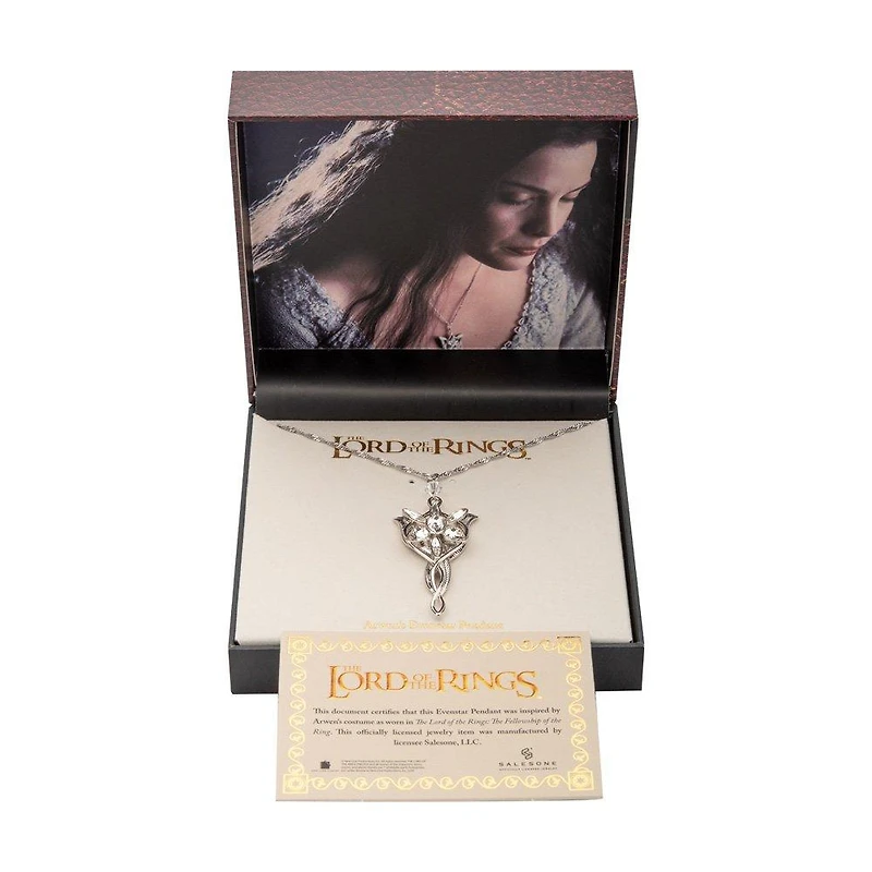 Lord of the Rings Arwen's Evenstar Pendant Necklace GameStop Exclusive
