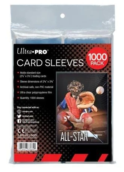Ultra Pro 2.5 x 3.5 Soft Trading Card Sleeves