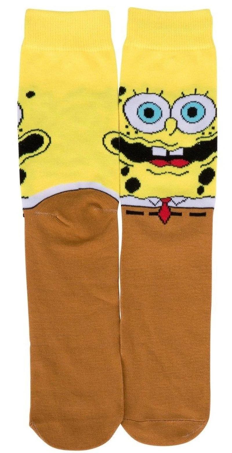 Spongebob Squarepants - Spongebob and Patrick Crew Socks 2-Pack
