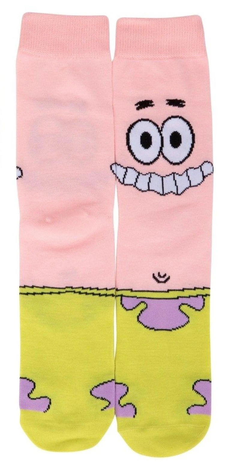 Spongebob Squarepants - Spongebob and Patrick Crew Socks 2-Pack