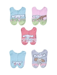 Sanrio Cinnamoroll Strawberry Womens Ankle Socks 5-Pack
