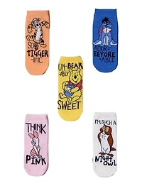 Disney Winnie the Pooh Socks 5-Pack