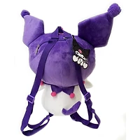 Sanrio Hello Kitty Kuromi Purple Plush Backpack