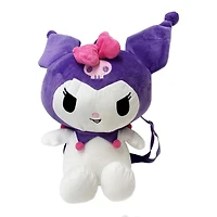 Sanrio Hello Kitty Kuromi Purple Plush Backpack