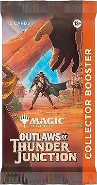 Magic: The Gathering: Outlaws of Thunder Junction Collector Omega Booster (15 Magic Cards)