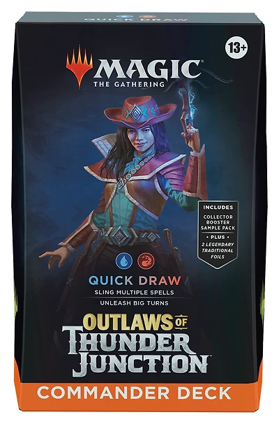 Magic: The Gathering: Outlaws of Thunder Junction Commander Deck (Deck May Vary)