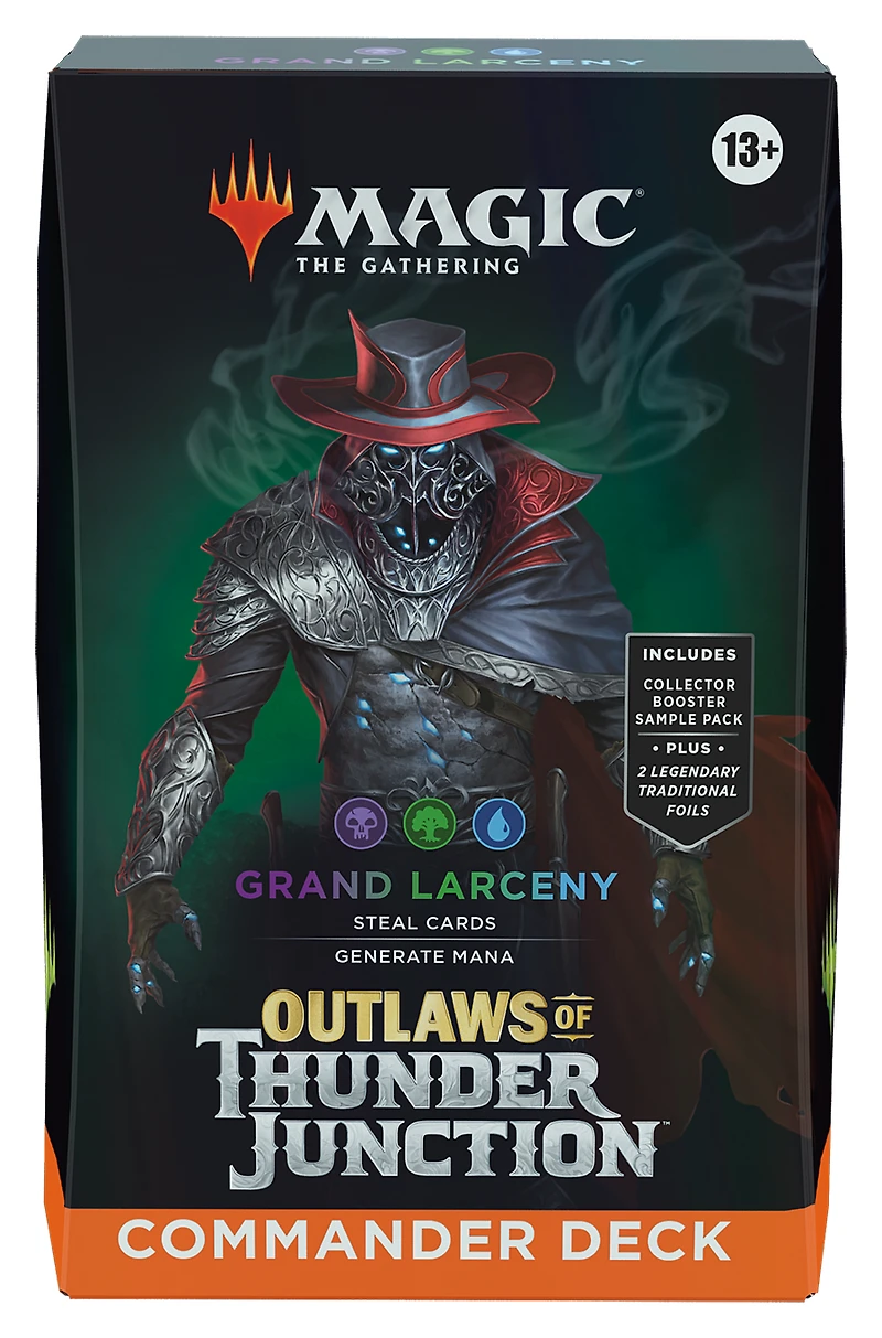Magic: The Gathering: Outlaws of Thunder Junction Commander Deck (Deck May Vary)