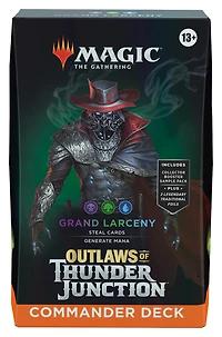 Magic: The Gathering: Outlaws of Thunder Junction Commander Deck (Deck May Vary)