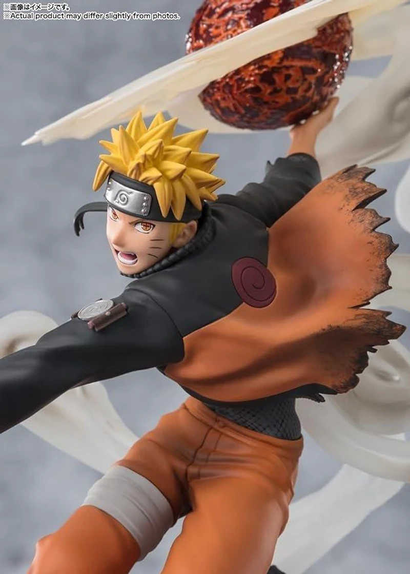 Bandai Naruto Shippuden Tamashii Nations FiguartsZERO Naruto Uzumaki (Sage Art: Lava Release Rasen Shuriken) 11-in Figure