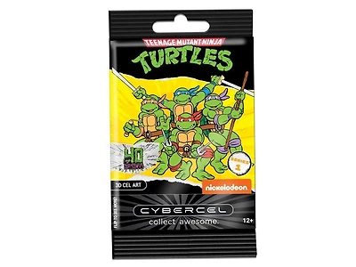 FiGPiN Teenage Mutant Ninja Turtles CyberCel Collectible Art Card Series 1 (Styles May Vary)