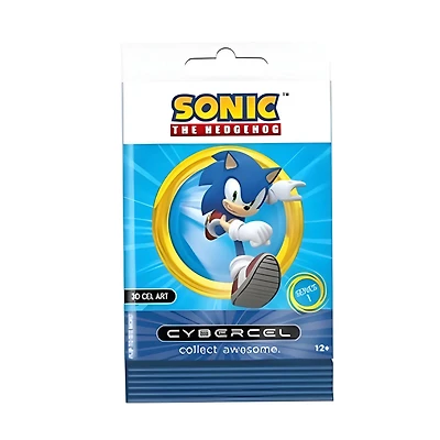 FiGPiN Sonic the HedgeHog Cybercel Collectible Art Card Foil Pack Series 1