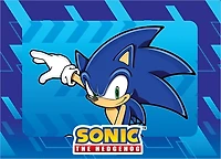 FiGPiN Sonic the HedgeHog Cybercel Collectible Art Card Foil Pack Series 1