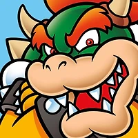 Super Mario Bowser and Wario 2-Pack 6x6 Wall Canvas