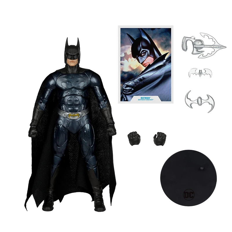 McFarlane Toys DC Multiverse Batman Forever (Build-A-Figure -Nightmare Bat) Batman 7-in Action Figure