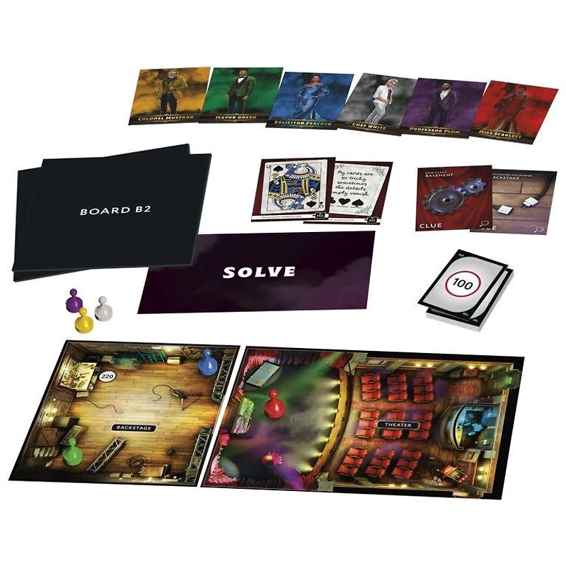 Clue Escape The Illusionists Club Board Game