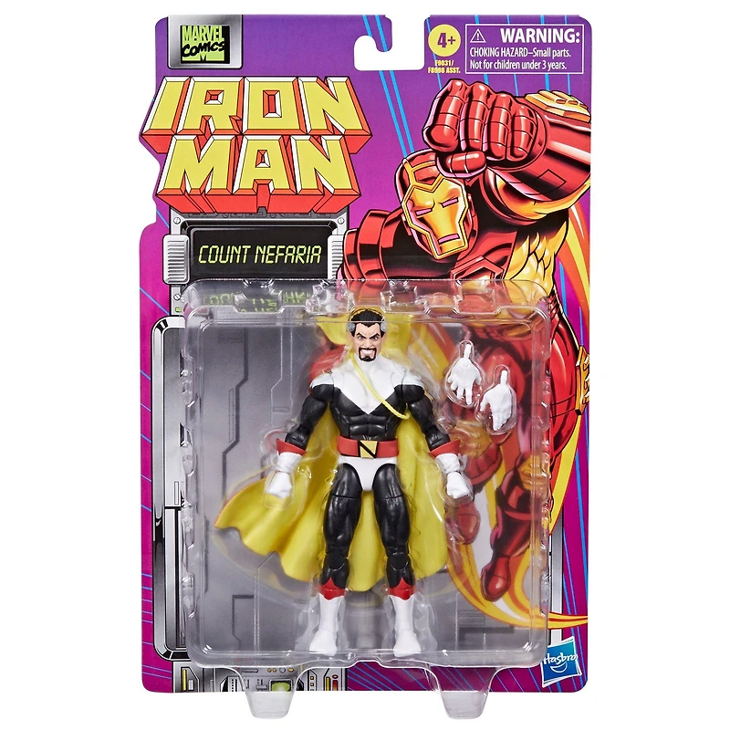 Hasbro Marvel Legends Iron Man Count Nefaria 6-in Action Figure