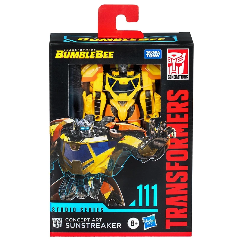 Hasbro Transformers Toys Studio Series Deluxe Class Sunstreaker 4.5-in Action Figure