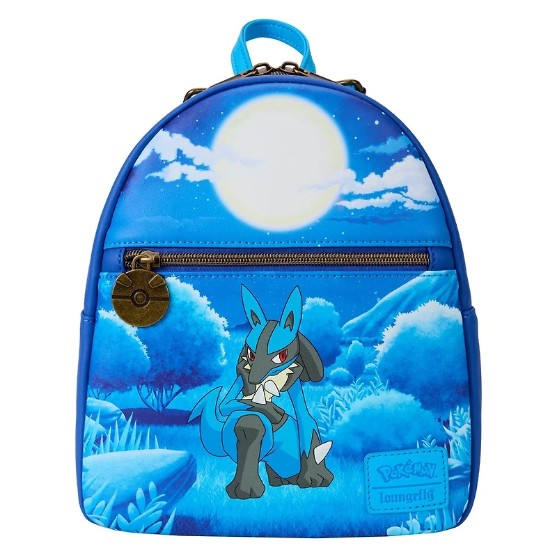 Loungefly Pokemon Lucario Mini Backpack GameStop Exclusive