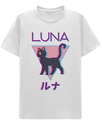 Sailor Moon Luna White Graphic Unisex Short Sleeve T-Shirt