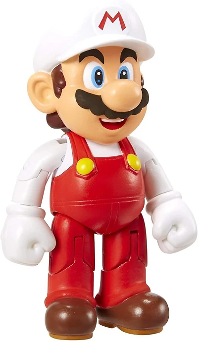 Jakks Pacific Super Mario - Fire Mario 4-in Figure