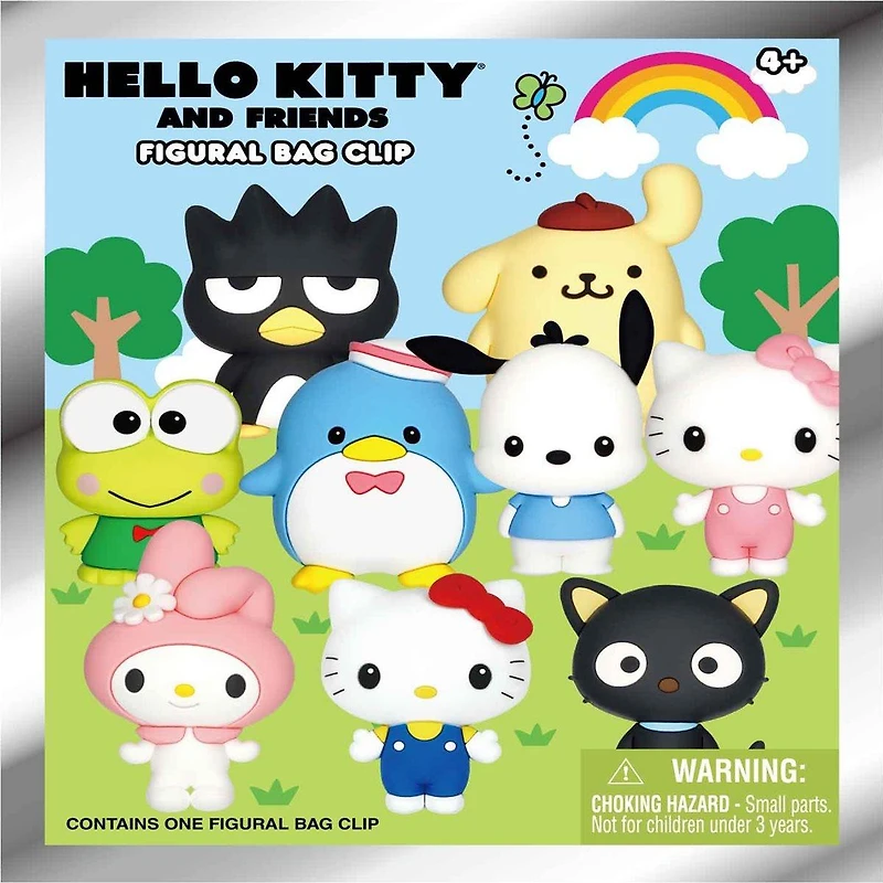 Hello Kitty Collectible Foam Bag Clip (Styles May Vary