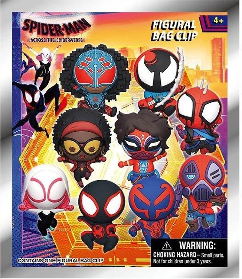 Spider-Man: Across the Spider-Verse 3D Foam Bag Clip Blind Bag (Styles May Vary)