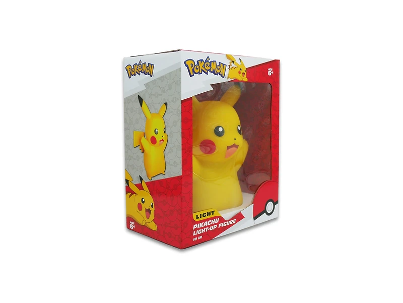 Teknofun Happy Pikachu Light Up 9.8-In Figure