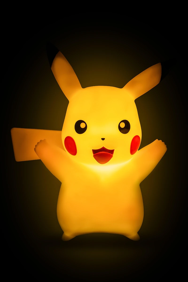 Teknofun Happy Pikachu Light Up 9.8-In Figure