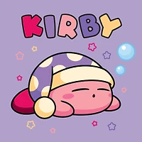 Kirby Sleepy Lavender Unisex Short Sleeve T-Shirt