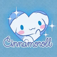Sanrio Cinnamoroll Air Brush Heart Mens Short Sleeve Graphic T-Shirt