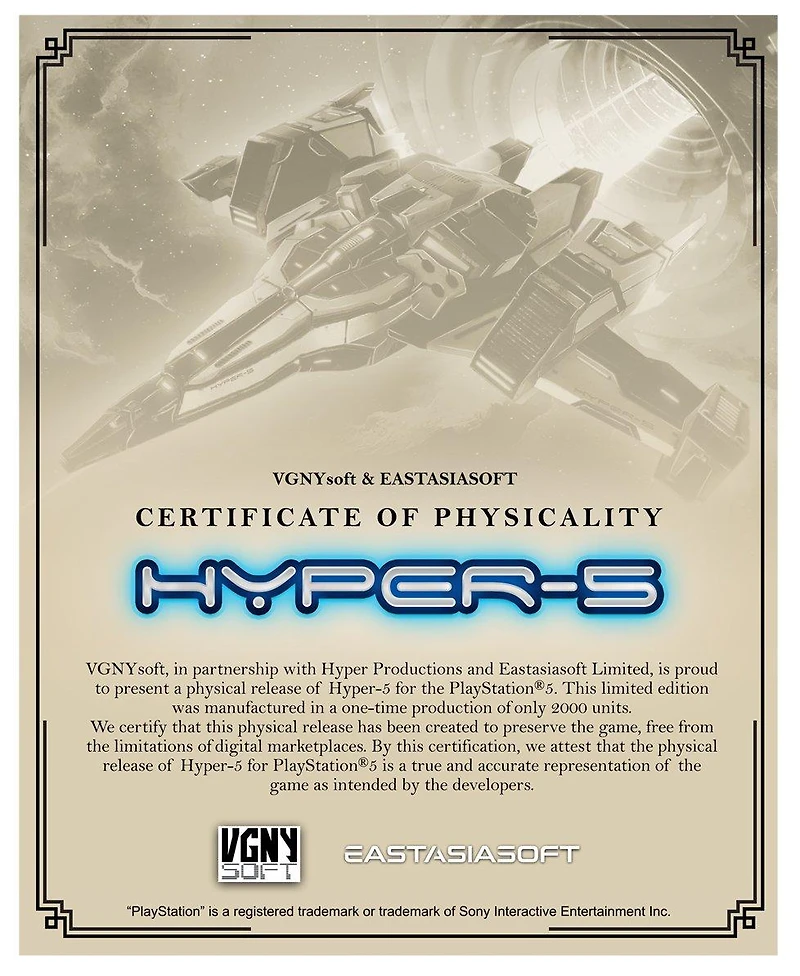 Hyper-5 - PlayStation 5