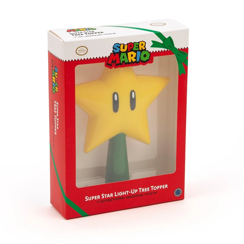 Super Mario Star Tree 2024 9-In Topper