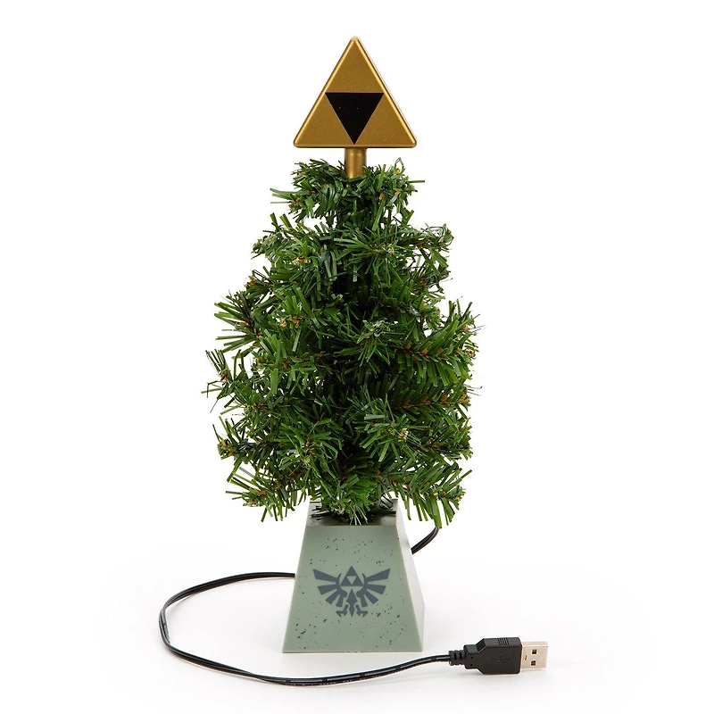 The Legend of Zelda LED USB-Powered Light-Up Desktop Holiday Tree