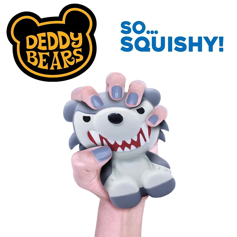 Just Toys Deddy Bears Howler Wolf Bear (MEGA SquishMe) 3-in Figure