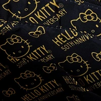 Loungefly Sanrio 50th Anniversary Hello Kitty Metallic Gold Tote Bag With Coin Bag