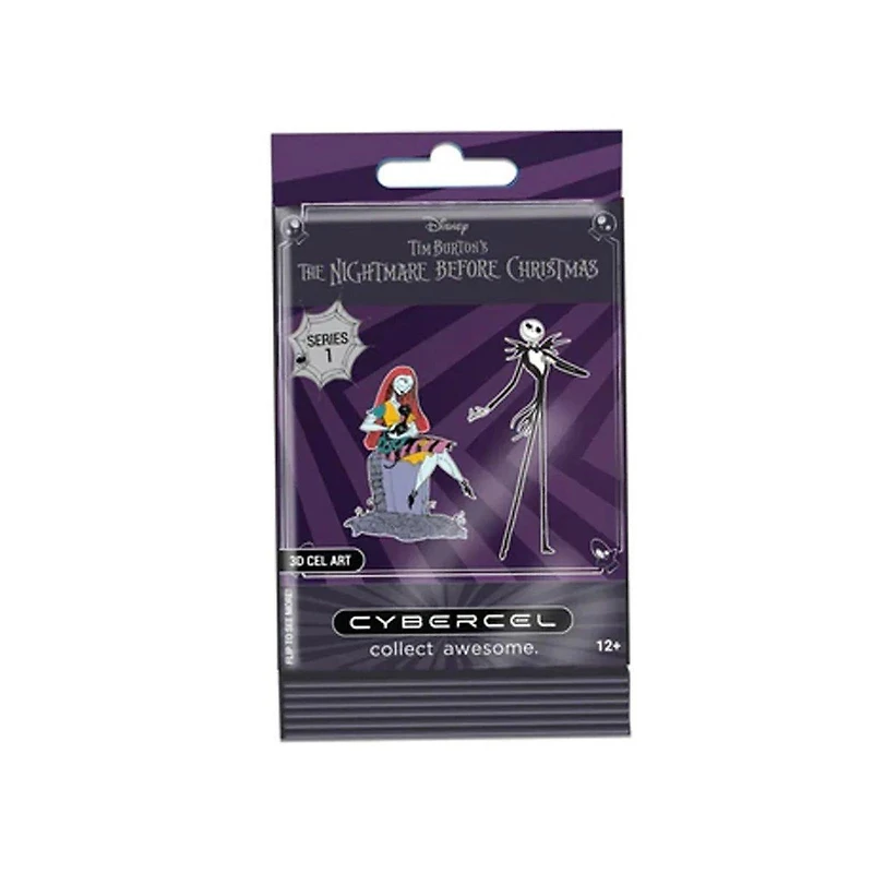 FiGPiN Nightmare Before Christmas Cybercel Collectible Art Card Foil Pack Series 1
