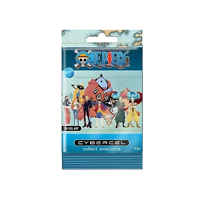 FiGPiN One Piece Cybercel Collectible Art Card Foil Pack Series 1