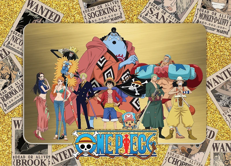 FiGPiN One Piece Cybercel Collectible Art Card Foil Pack Series 1