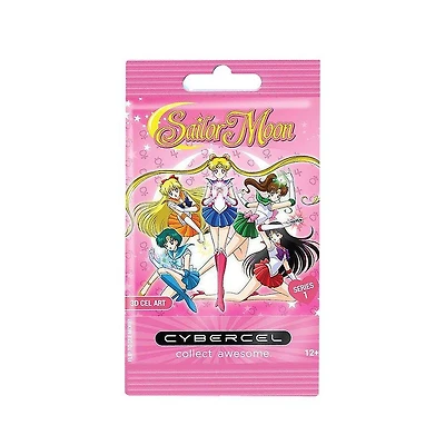 FiGPiN Sailor Moon Cybercel Collectible Art Card Foil Pack Series 1