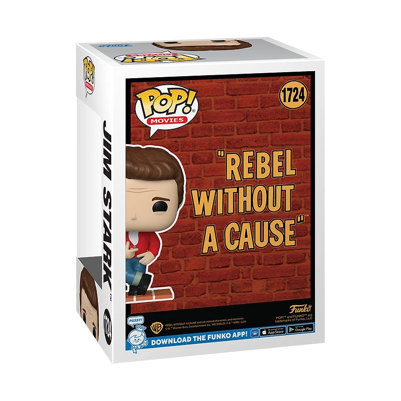 Funko POP! Movies: Rebel Without a Cause Jim Stark 4.25-in Vinyl Figure