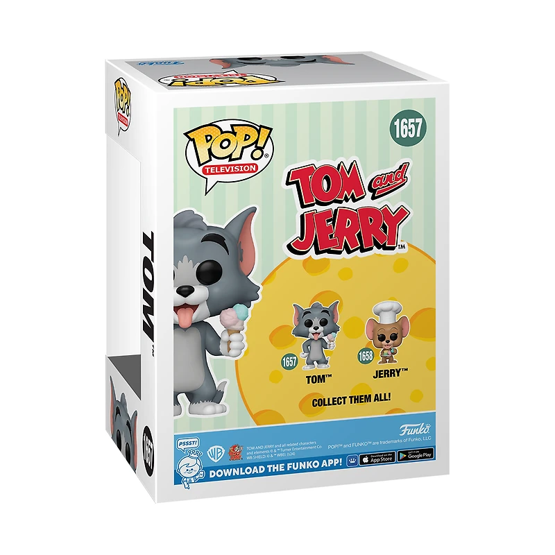 Funko POP! TV: Tom and Jerry Tom 3.9-in Vinyl Figure