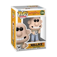 Funko POP! Animation: Wallace and Gromit Wallace in Pajamas 4.2-in Vinyl Figure