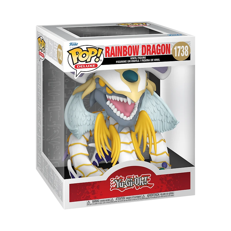 Funko POP! Super: Yu-Gi-Oh! Rainbow Dragon 6.8-in Vinyl Figure