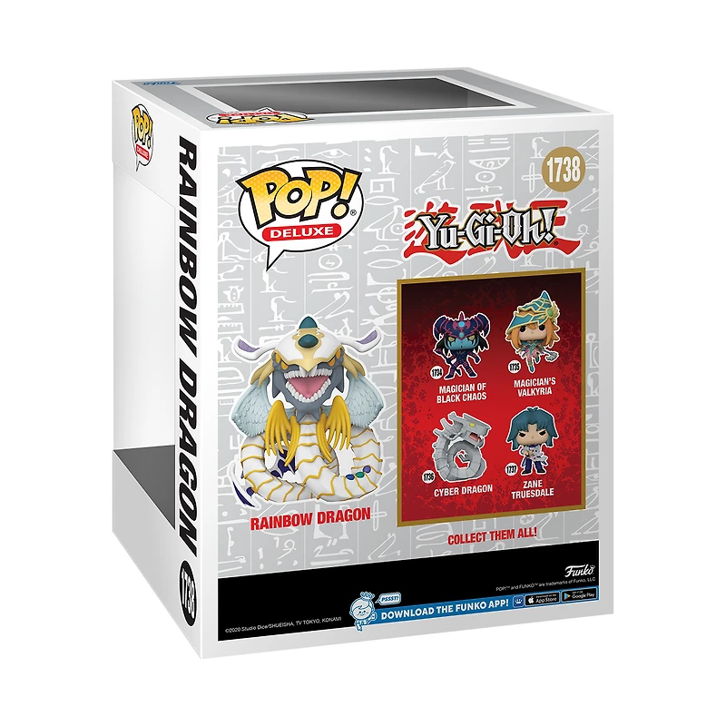 Funko POP! Super: Yu-Gi-Oh! Rainbow Dragon 6.8-in Vinyl Figure