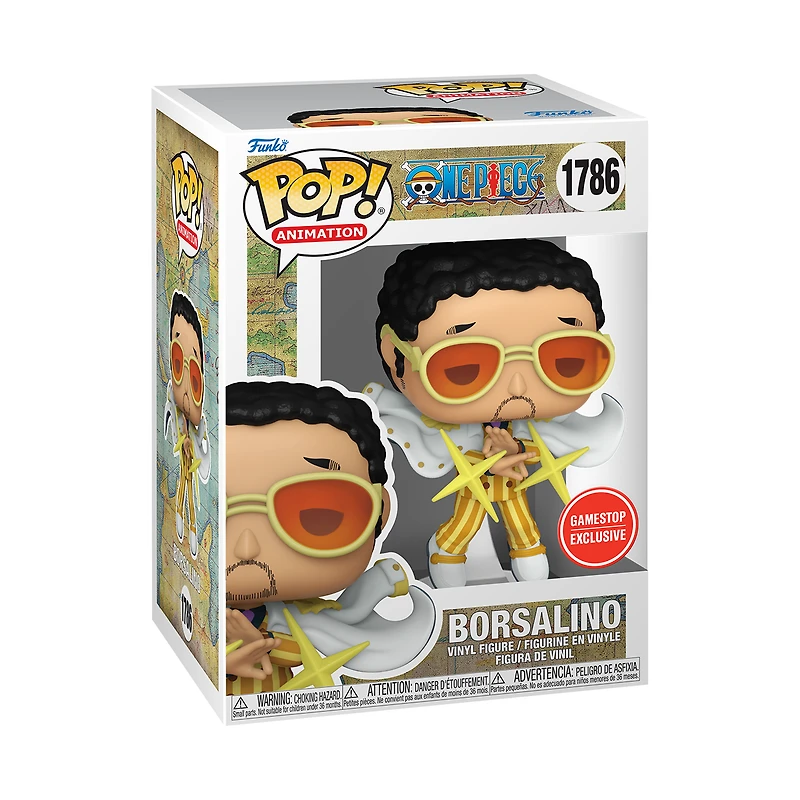 Funko POP! Animation: One Piece Admiral Kizaru (Borsalino) 4.45-in Vinyl Figure GameStop Exclusive