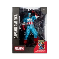 McFarlane Toys Marvel: The Amazing Spider-Man Issue 323 with Captain America Comic and 1:6 Scale Statue