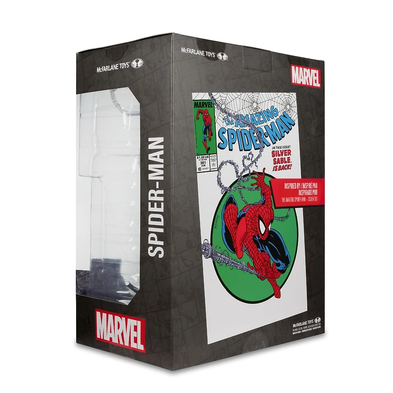 McFarlane Toys Marvel:  Amazing Spider-Man Issue 301 Comic and 1:6 Scale Statue