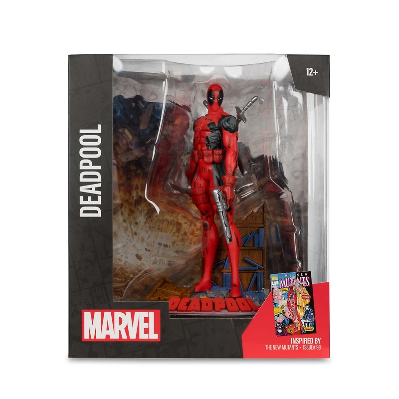 McFarlane Toys Marvel: The New Mutants Deadpool Comic 1:10 Scale Statue